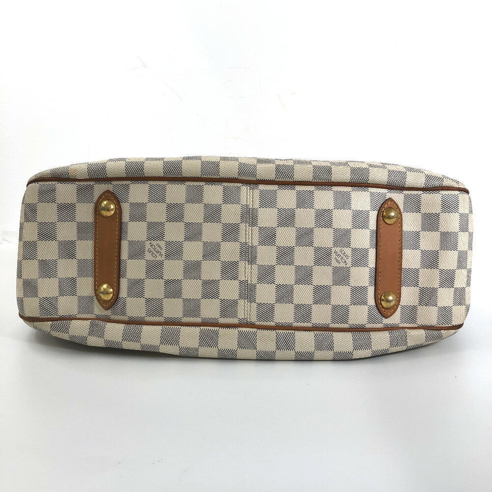 Louis Vuitton Siracusa GM Damier Azur Canvas Shoulder Bag - Picture 5 of 14